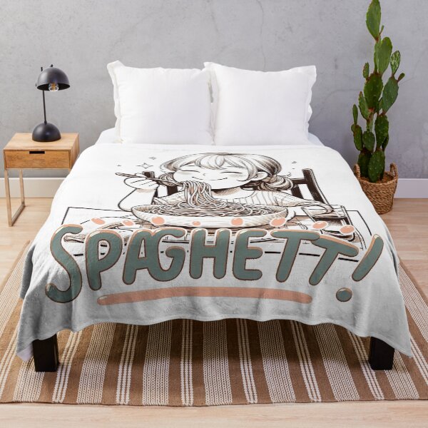 Item preview, Girl eating Spaghetti 2 designed and sold by RichardGecko.
