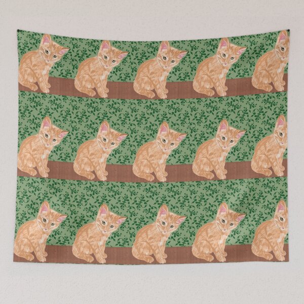 Item preview, Classy Orange Kitten  designed and sold by katelynroseart1.