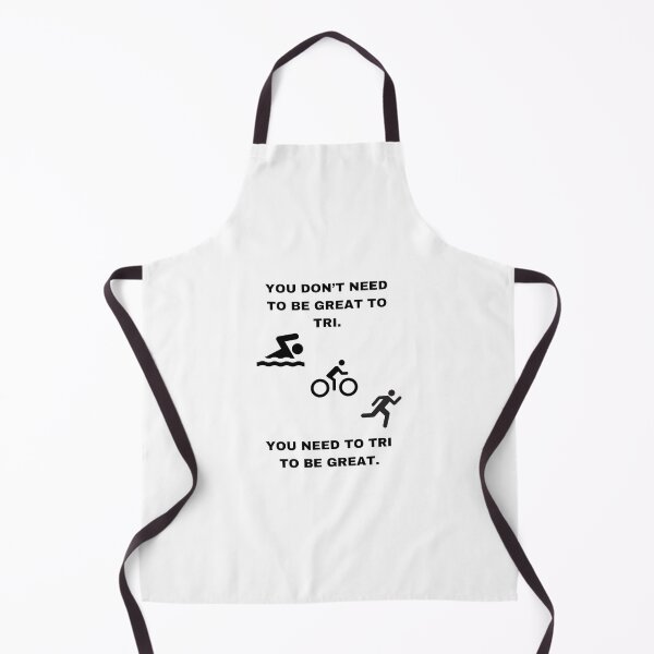 Item preview, Triathlon Shirt - You don't need to be great to tri. You need to tri to be great. - Swim, Bike, Run designed and sold by RevitaLife.