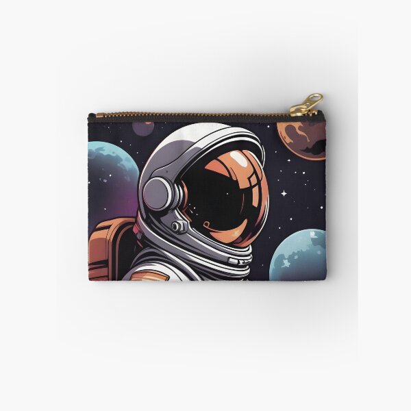 Item preview, Cosmic Allure: Colorful Astronaut Amidst Celestial Beauties designed and sold by ZipperDragon88.