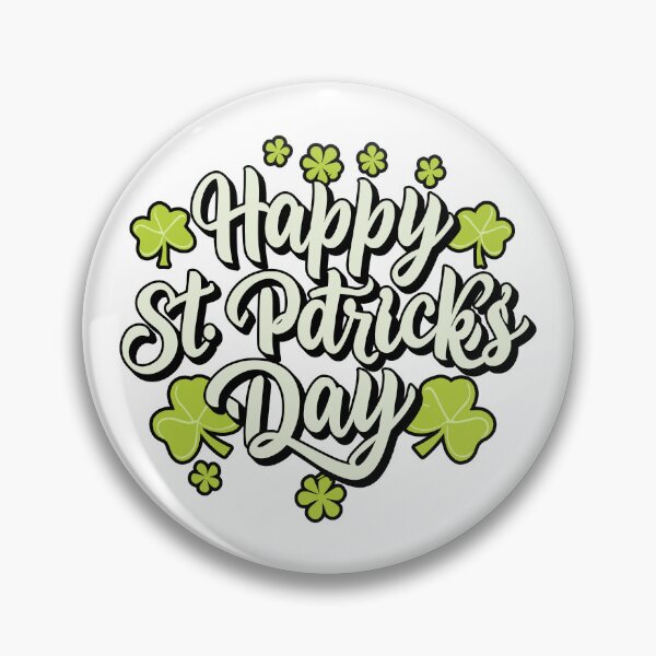 Item preview, Happy St Patrick's Day with Clover designed and sold by KrichPlus.