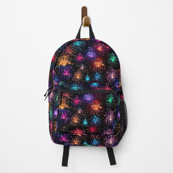 Item preview, Vibrant Fireworks Display in Night Sky Illustration designed and sold by sample325.