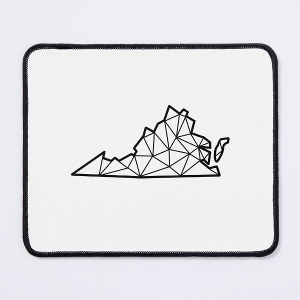 Item preview, Geometric Virginia State Design designed and sold by anne-dromeda.