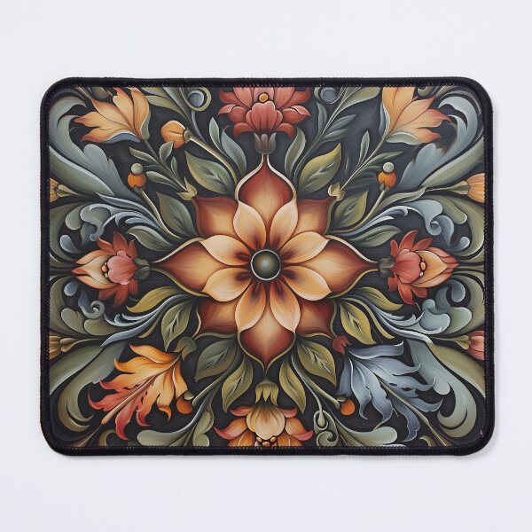 Item preview, Norwegian Rosemaling-Oil On Canvas #38 designed and sold by Gypsykiss.