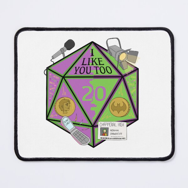 Item preview, Hermie the Unworthy D20 designed and sold by citrinecreates.