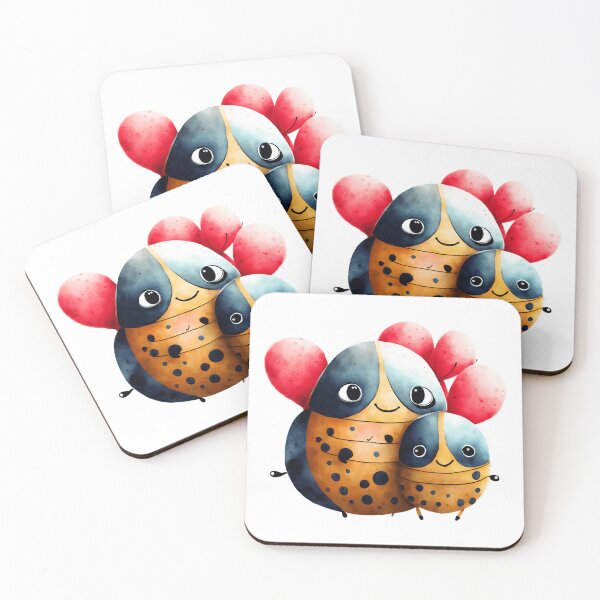 Item preview, Cute Cartoon bugs expressing love! designed and sold by fribabywonder.