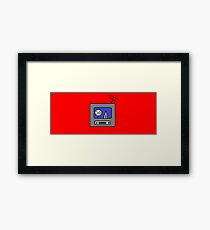 TV Framed Print