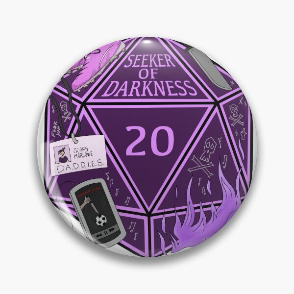 Item preview, Scary Marlowe D20 designed and sold by citrinecreates.