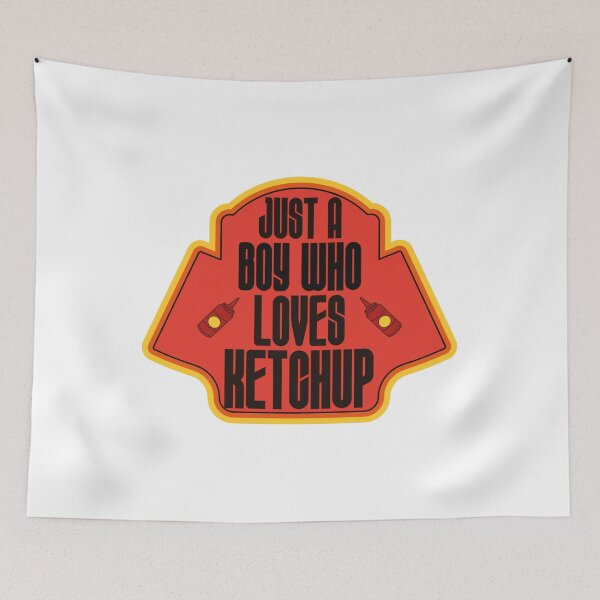 Item preview, just a boy who loves ketchup designed and sold by brokenpones.