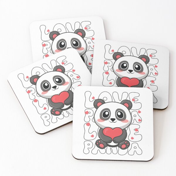 Item preview, Love Panda Valentine's Day designed and sold by PaintedPixels01.