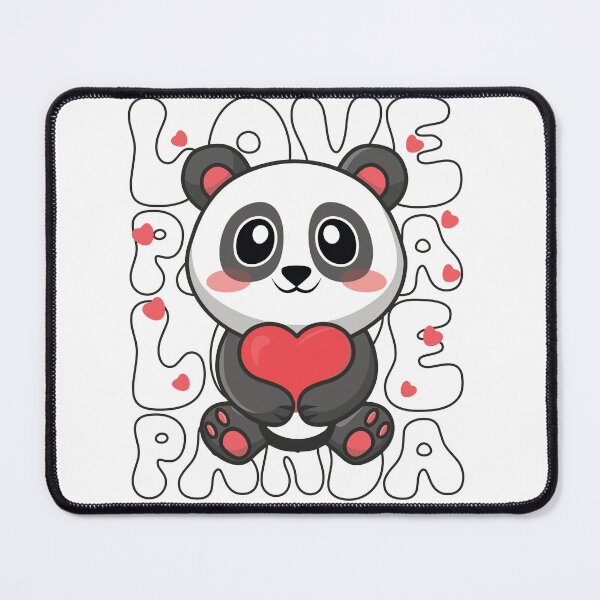Item preview, Love Panda Valentine's Day designed and sold by PaintedPixels01.