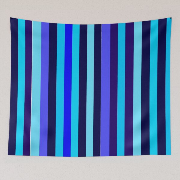 Item preview, Blue Multi Tone Stripes  designed and sold by DanielleGensler.