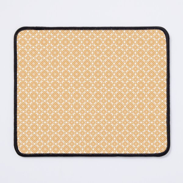 Item preview, Thai pattern from the late Ayutthaya period, Thai cloth, flower bush pattern, gold color, everyone in the family. designed and sold by isaartboho.
