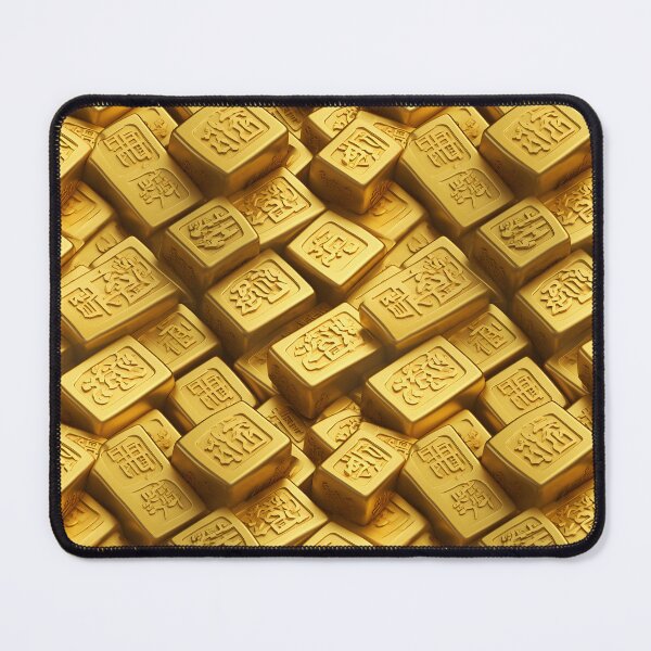 Item preview, Pile of Gold Bars with Intricate Engravings designed and sold by sample325.