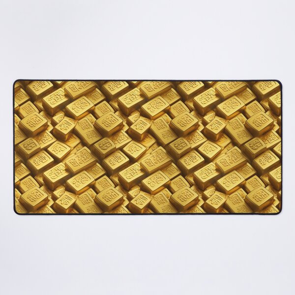 Item preview, Pile of Gold Bars with Intricate Engravings designed and sold by sample325.
