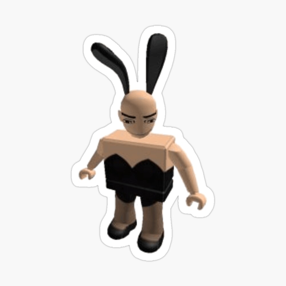 funny roblox character build bunny 