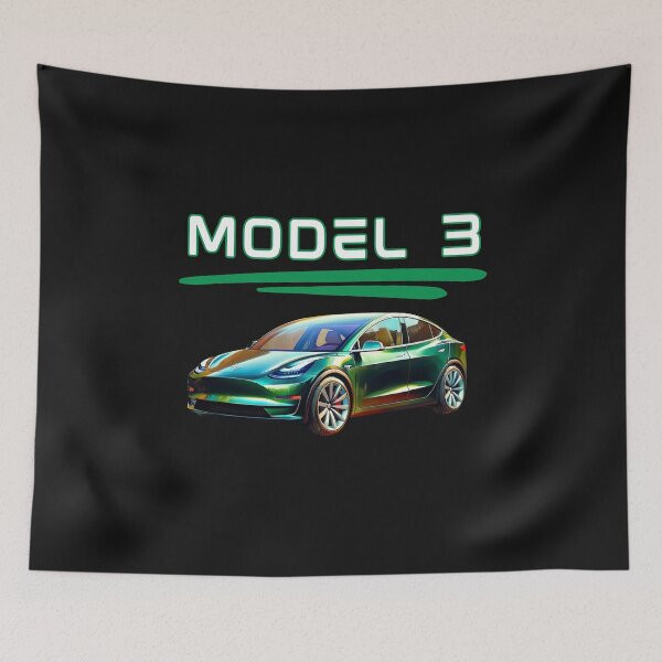 Item preview, Tesla model 3 designed and sold by TEEJAMBOREE.
