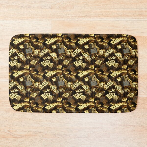 Item preview, Pile of Gold Bars with Intricate Engravings designed and sold by sample325.