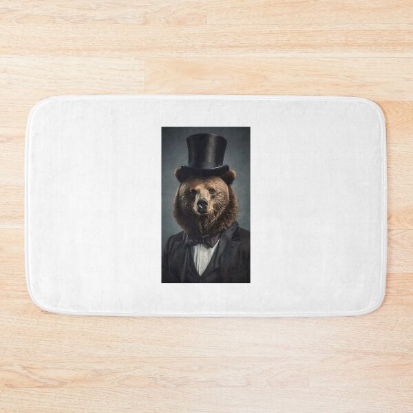 Item preview, Bear in a top hat designed and sold by BlacCollection.