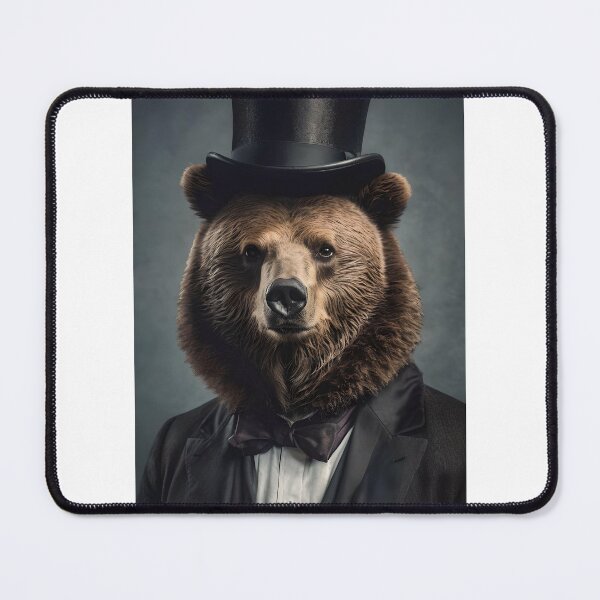 Item preview, Bear in a top hat designed and sold by BlacCollection.