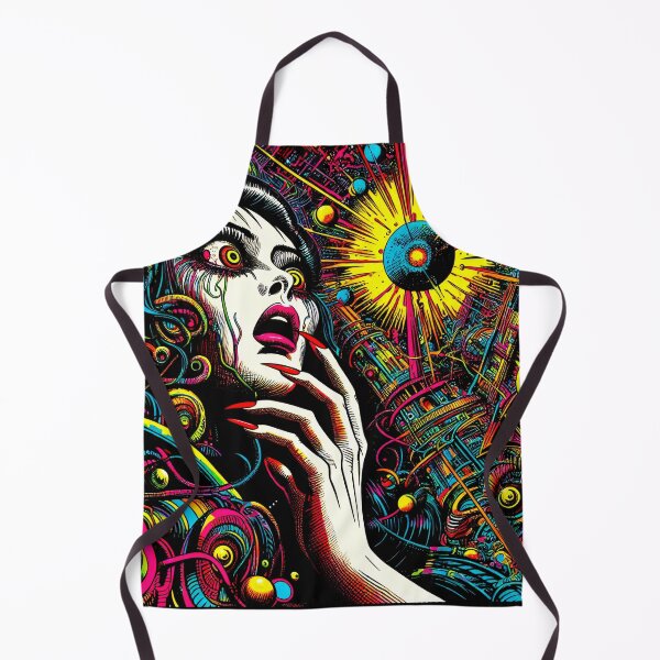 Item preview, Trippy Cosmic Psychedelic Mechanical Amazement designed and sold by AIPixelMaster.
