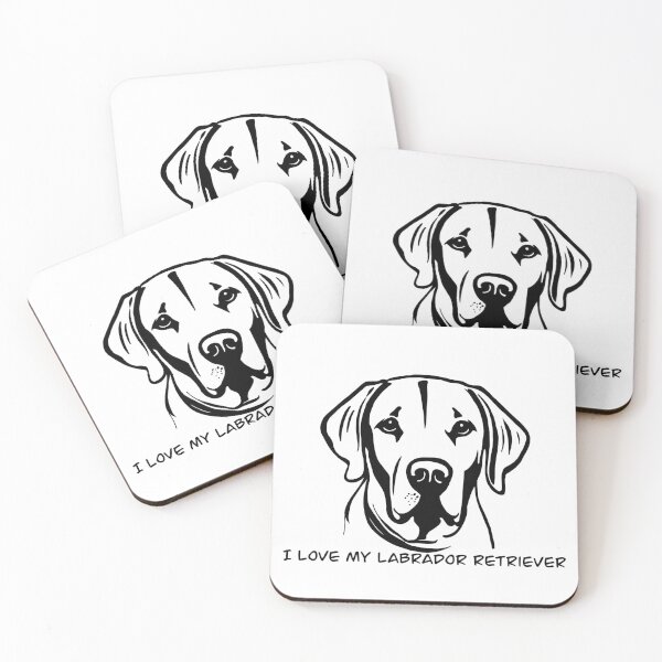 Item preview, I Love My Labrador Retriever designed and sold by luckeyduckdesgs.