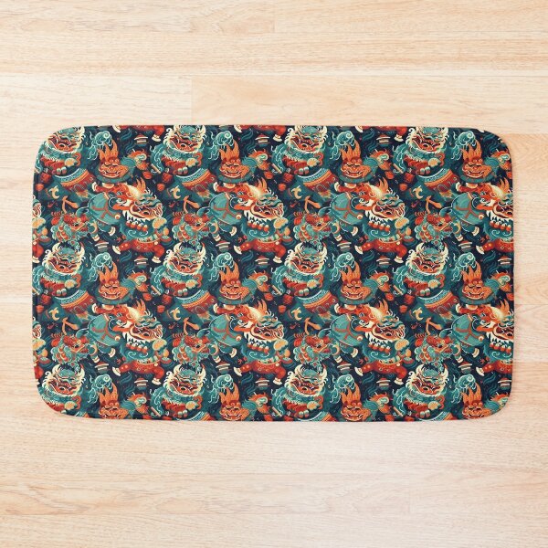 Item preview, Traditional Chinese Lion Dance Celebration Illustration designed and sold by sample325.