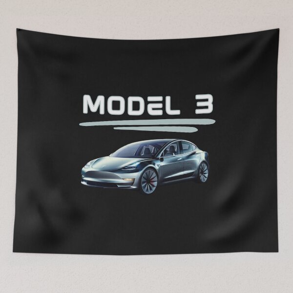 Item preview, Tesla model 3 designed and sold by TEEJAMBOREE.