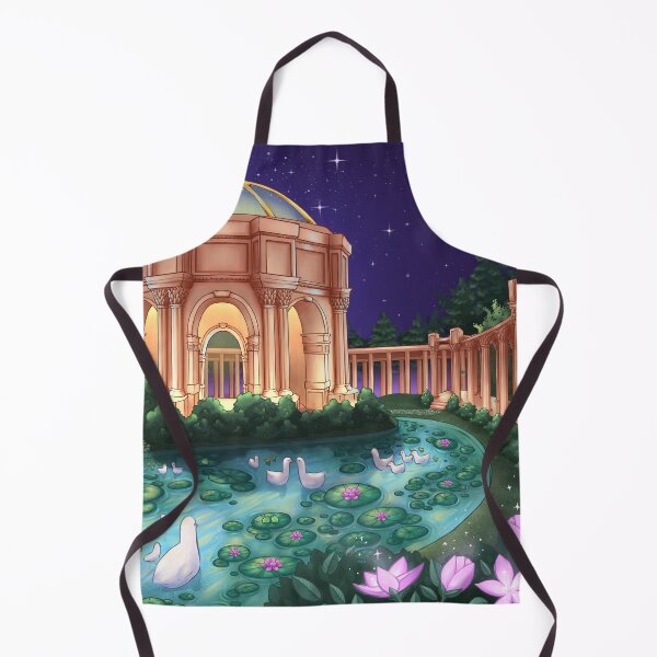 Item preview, Dancing Pavilion by Lily Pad Pond in Greek Theme at Night designed and sold by JumpingRabbits.