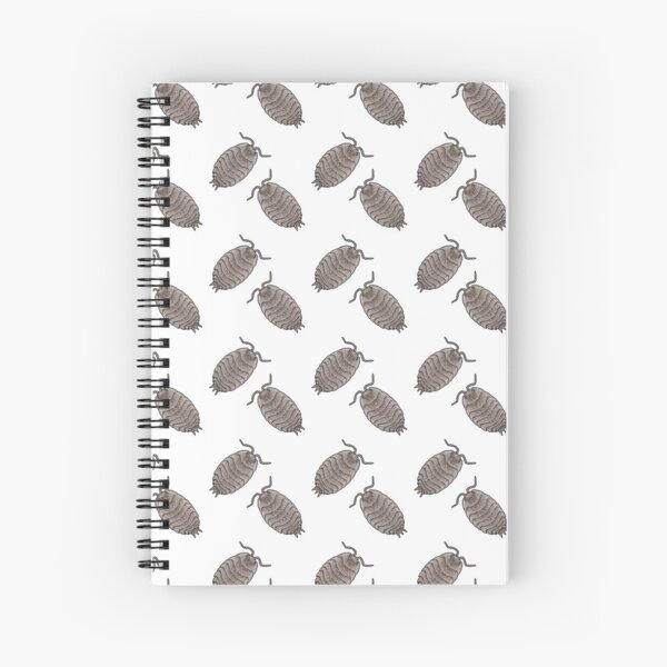 Isopode pattern W Spiral Notebook