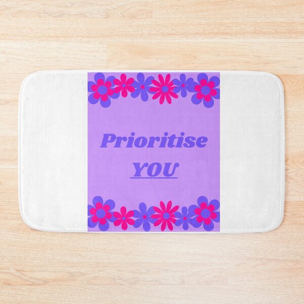 Item preview, Prioritise You - Pink And Purple designed and sold by MadeByJadex.