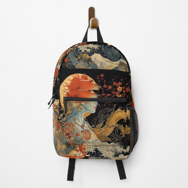 Item preview, Woman with Japanese Dragon designed and sold by Obsidian Ink by Wilshire.