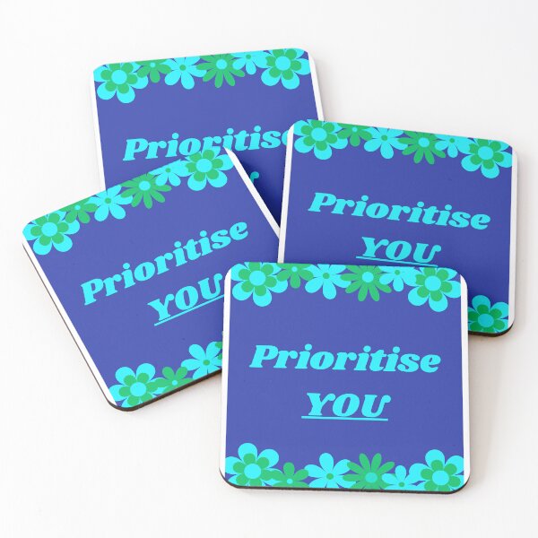 Item preview, Prioritise You - Blue And Green designed and sold by MadeByJadex.