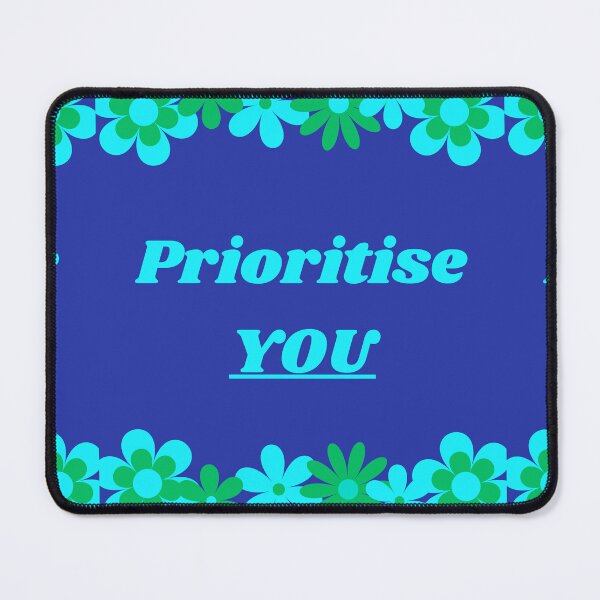 Item preview, Prioritise You - Blue And Green designed and sold by MadeByJadex.