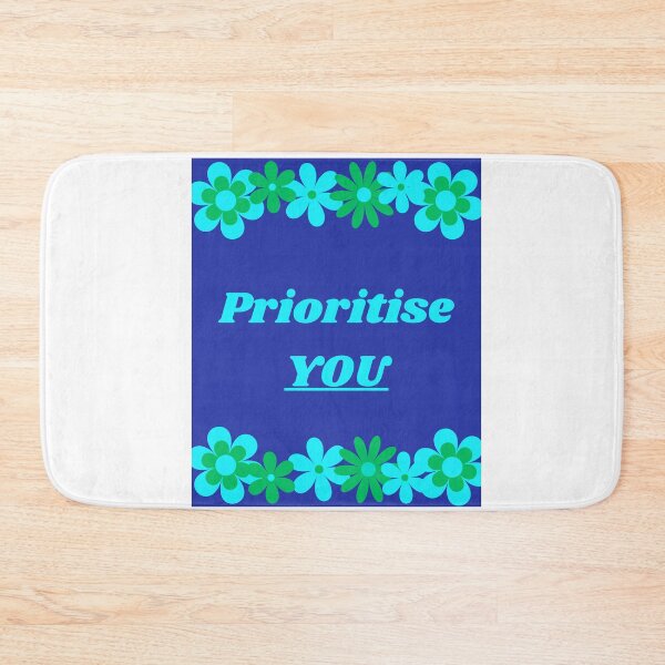 Item preview, Prioritise You - Blue And Green designed and sold by MadeByJadex.