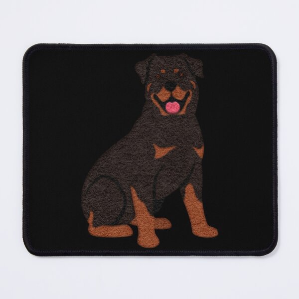 Item preview, Felt Look Rottweiler So Cute by Cherie(c)2024 designed and sold by CheriesArt.
