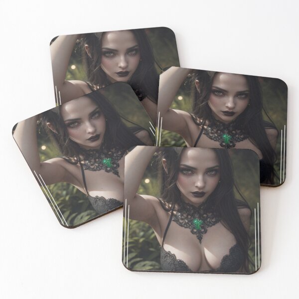 Item preview, Enigmatic Nocturne: A Shadowed Ode to Winter's Seductive Embrace designed and sold by TerraTartarus.