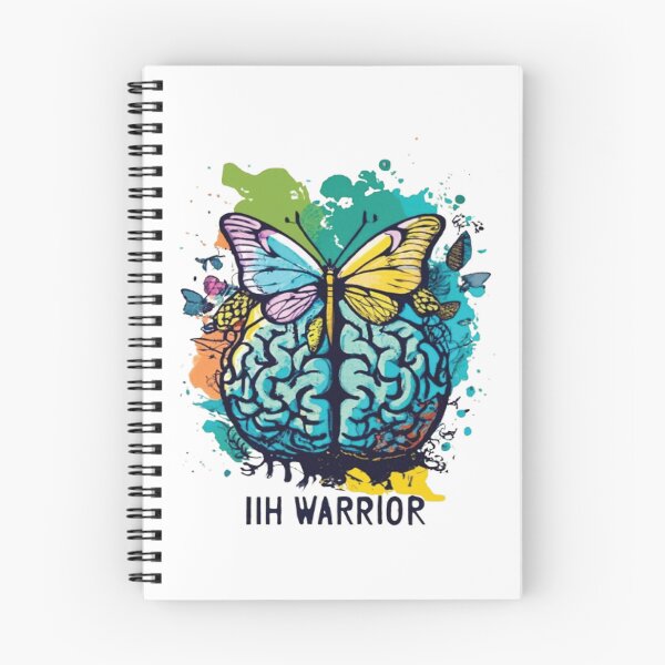 Item preview, Idiopathic Intracranial Hypertension Awareness Hope Ribbon Hearts Warrior designed and sold by UrbanGraphixs.