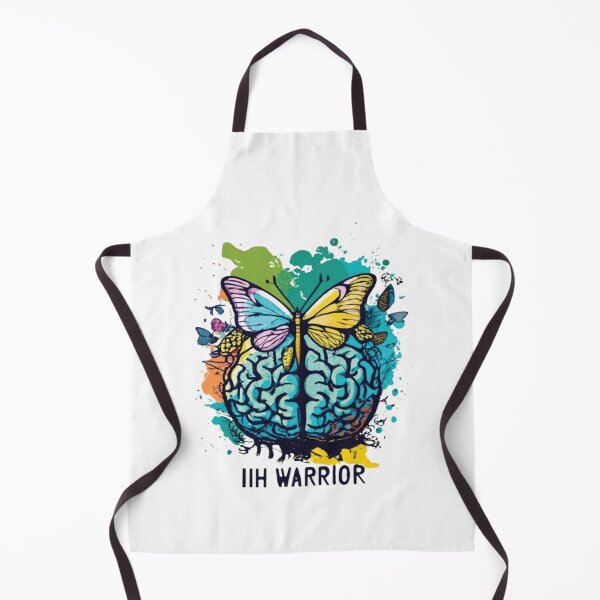 Item preview, Idiopathic Intracranial Hypertension Awareness Hope Ribbon Hearts Warrior designed and sold by UrbanGraphixs.