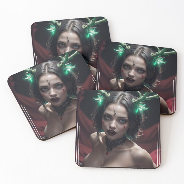 Item preview, Antlered Muse: A Winter's Tale of Beauty and Trepidation designed and sold by TerraTartarus.