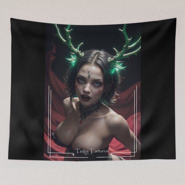 Item preview, Antlered Muse: A Winter's Tale of Beauty and Trepidation designed and sold by TerraTartarus.