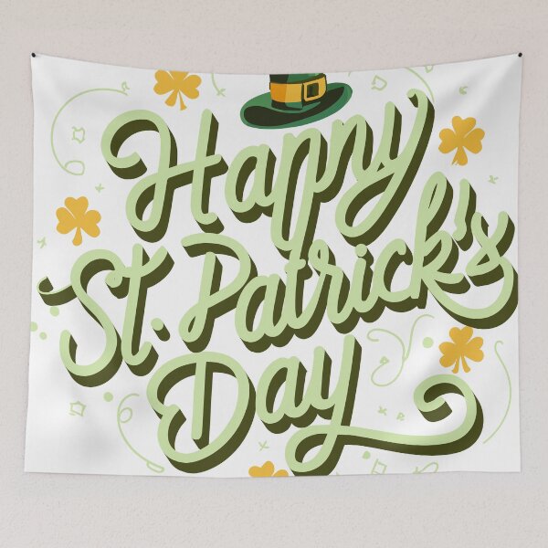 Item preview, Girls' Baby and Toddler Happy St Patrick's Day T-Shirt designed and sold by KrichPlus.