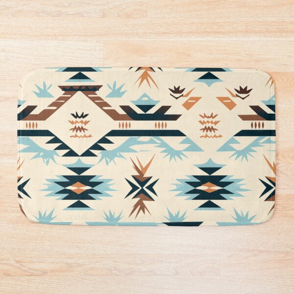 Item preview, Southwestern Geometric Pattern - Tribal Aztec Home Decor Print designed and sold by Nicholas Panek.
