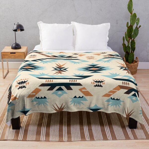 Item preview, Southwestern Geometric Pattern - Tribal Aztec Home Decor Print designed and sold by Nicholas Panek.