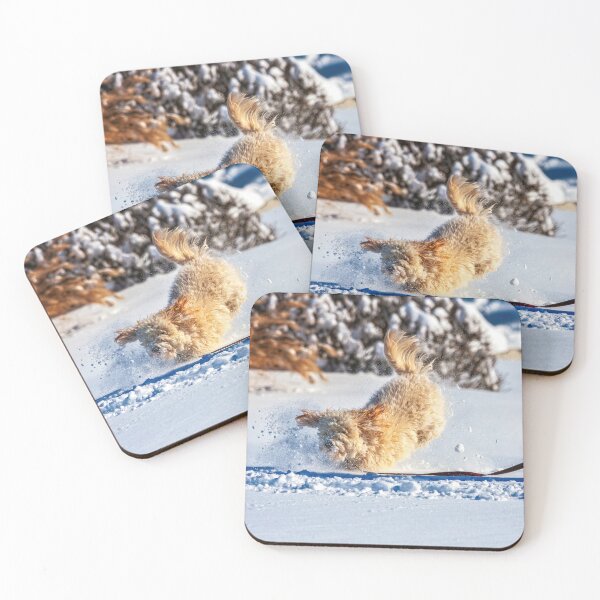 Item preview, Cute dog having fun in the snow designed and sold by Travelways.