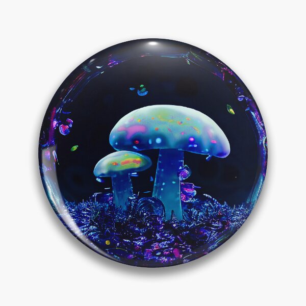 Item preview, Blue Mushroom Bubble  designed and sold by Pebbledrops.