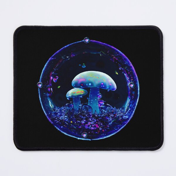 Item preview, Blue Mushroom Bubble designed and sold by Pebbledrops.