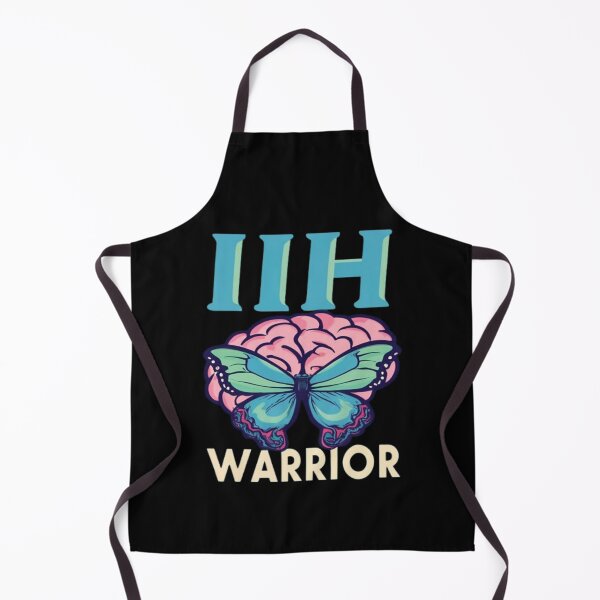 Item preview, Idiopathic Intracranial Hypertension Awareness Hope Ribbon Hearts Warrior designed and sold by UrbanGraphixs.