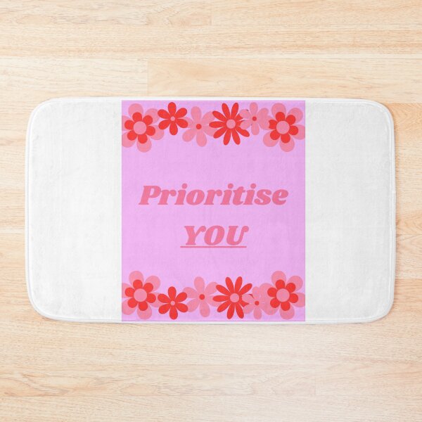 Item preview, Prioritise You - Red And Pink designed and sold by MadeByJadex.