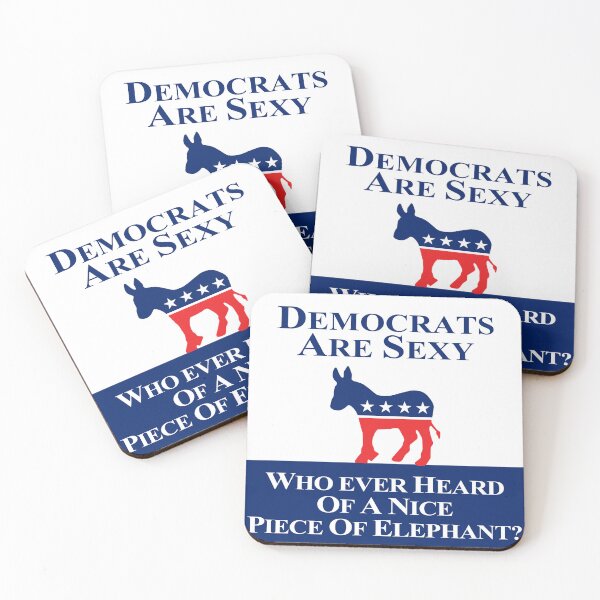 Item preview, Democrats Are Sexy designed and sold by LeftWingDesign.